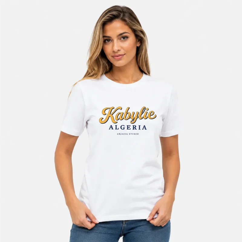 t-shirt kabylie femme-pride