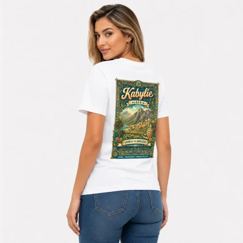 t-shirt kabylie femme-pride