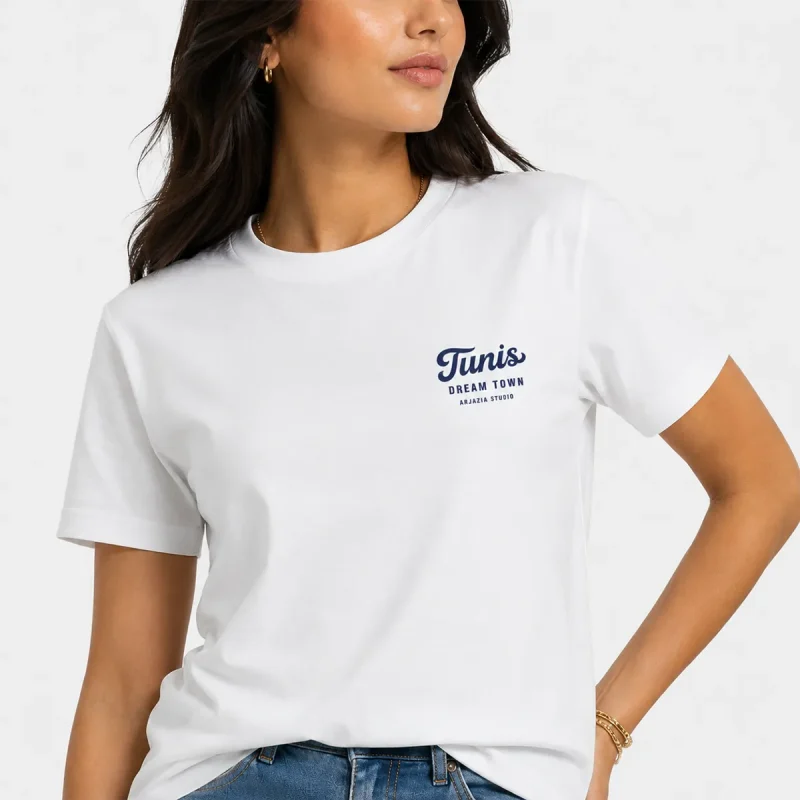 t-shirt tunisie femme-tunis