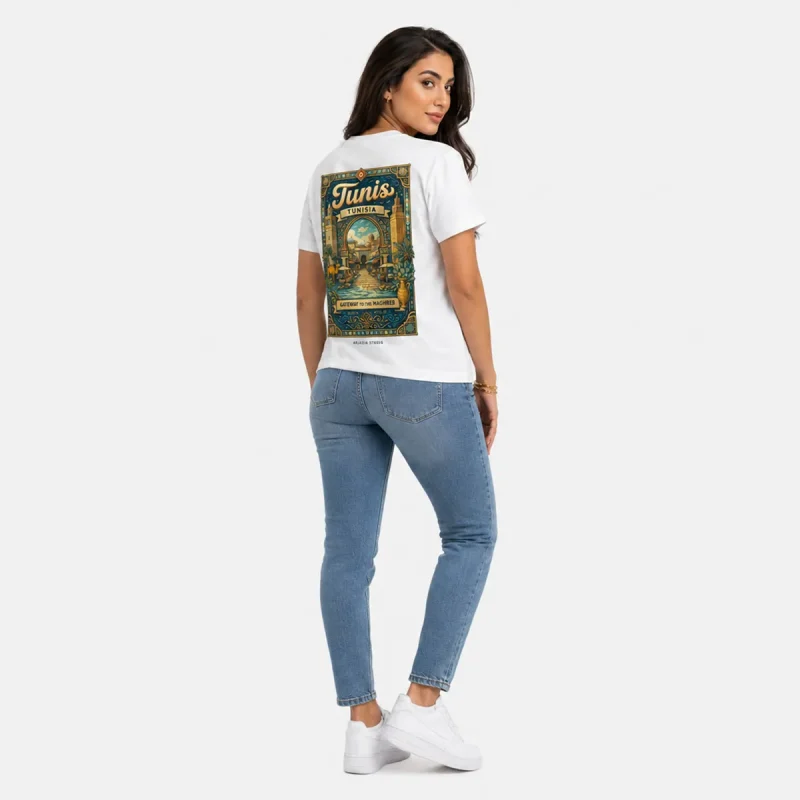 t-shirt tunisie femme-tunis