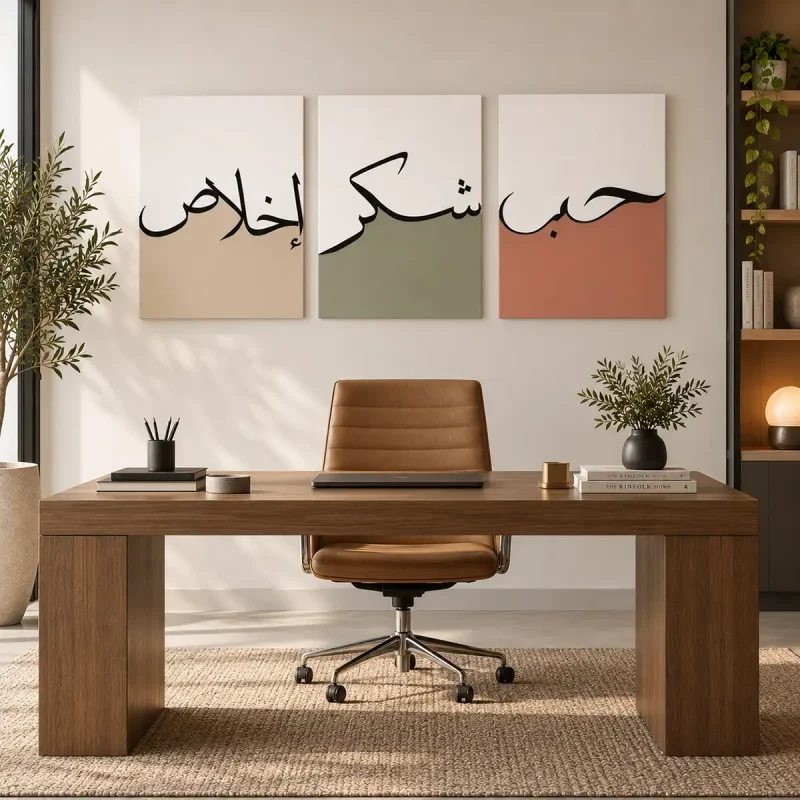 Cadre calligraphie arabe