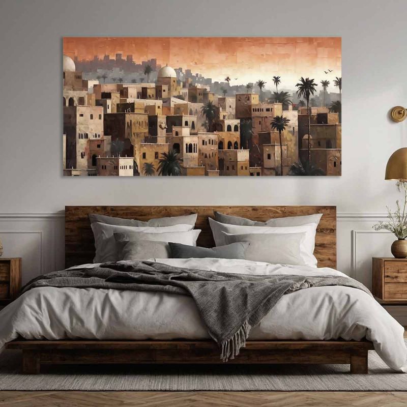 Cadre mural oriental