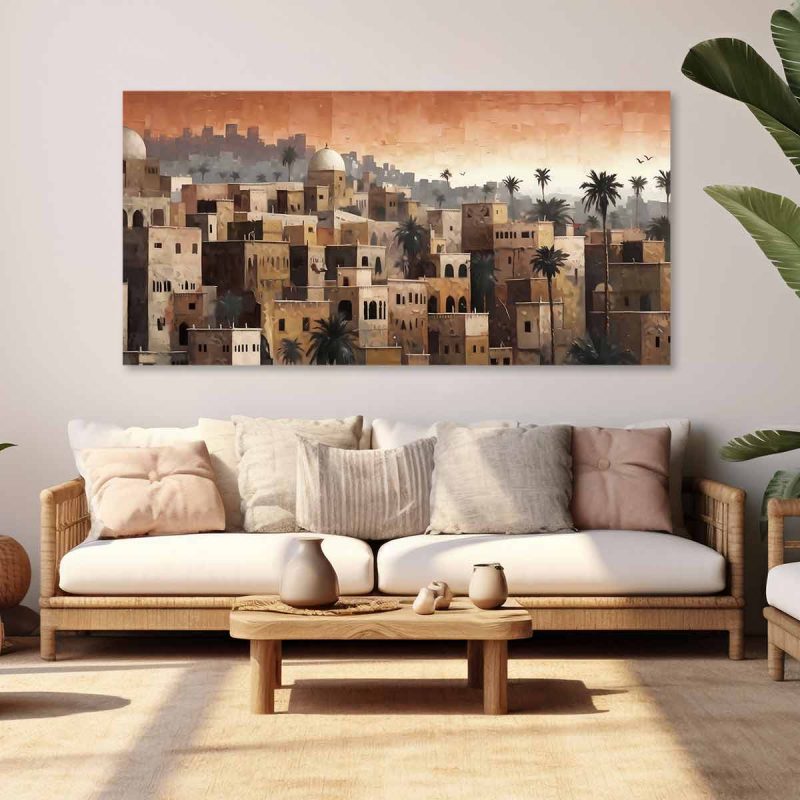 Tableau mural oriental