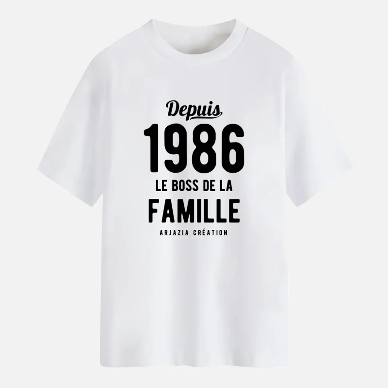 T-shirt personnalise le boss T-shirt personnalise le boss